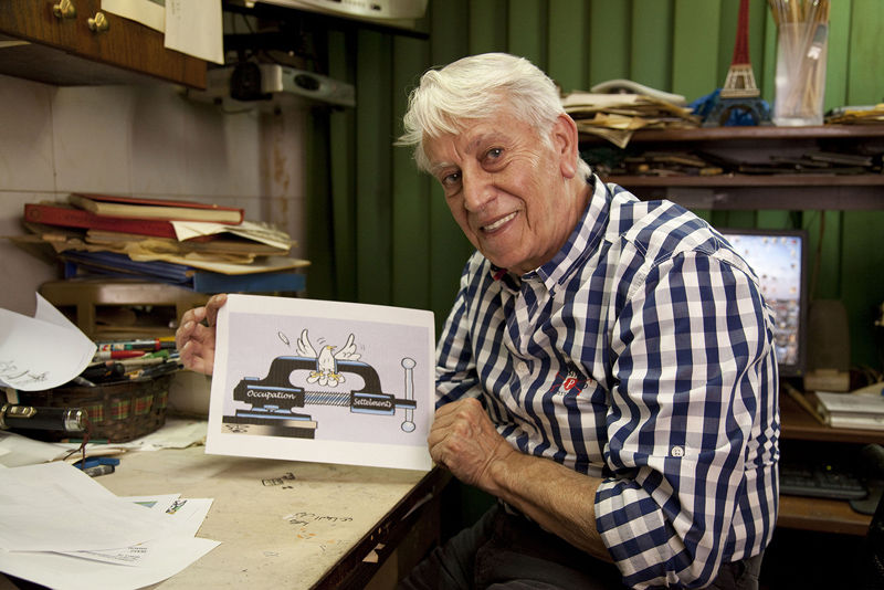 E' deceduto il vignettista Baha Boukhari, 