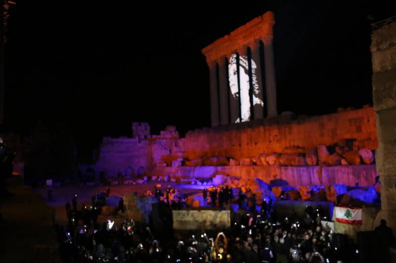 Baalbeck celebra il compleanno di Feyrouz