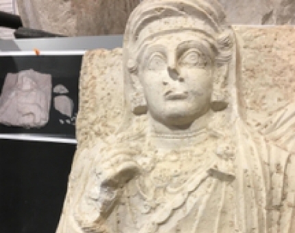 Restaurati i busti di Palmira, rientrano in Siria