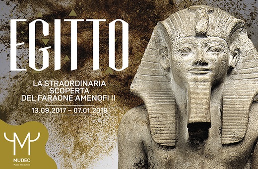 Al MUDEC va in mostra l'Egitto di Amenofi II