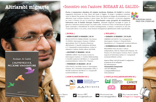 Rodaan al Galidi presenta 